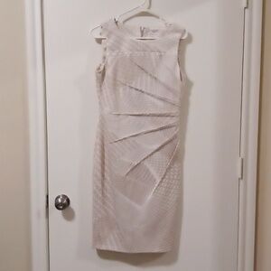 Calvin Klein Below The Knee Sleeveless Dress